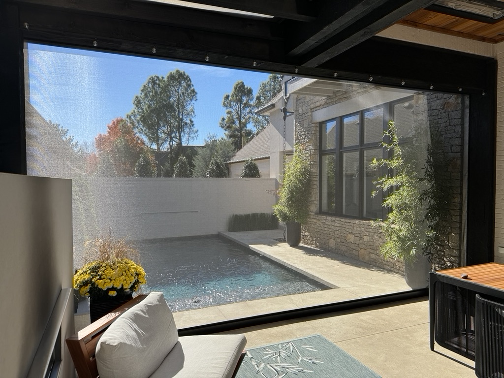 Outdoor Shades - Courtyard View