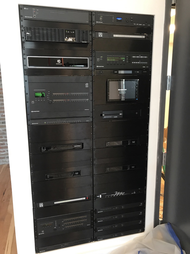 Home Automation - Crestron Rack