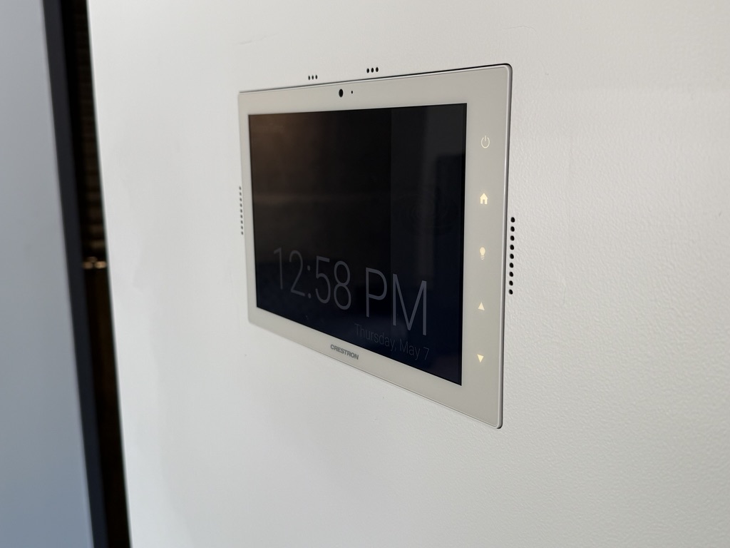 Home Automation - Crestron Touch Panel