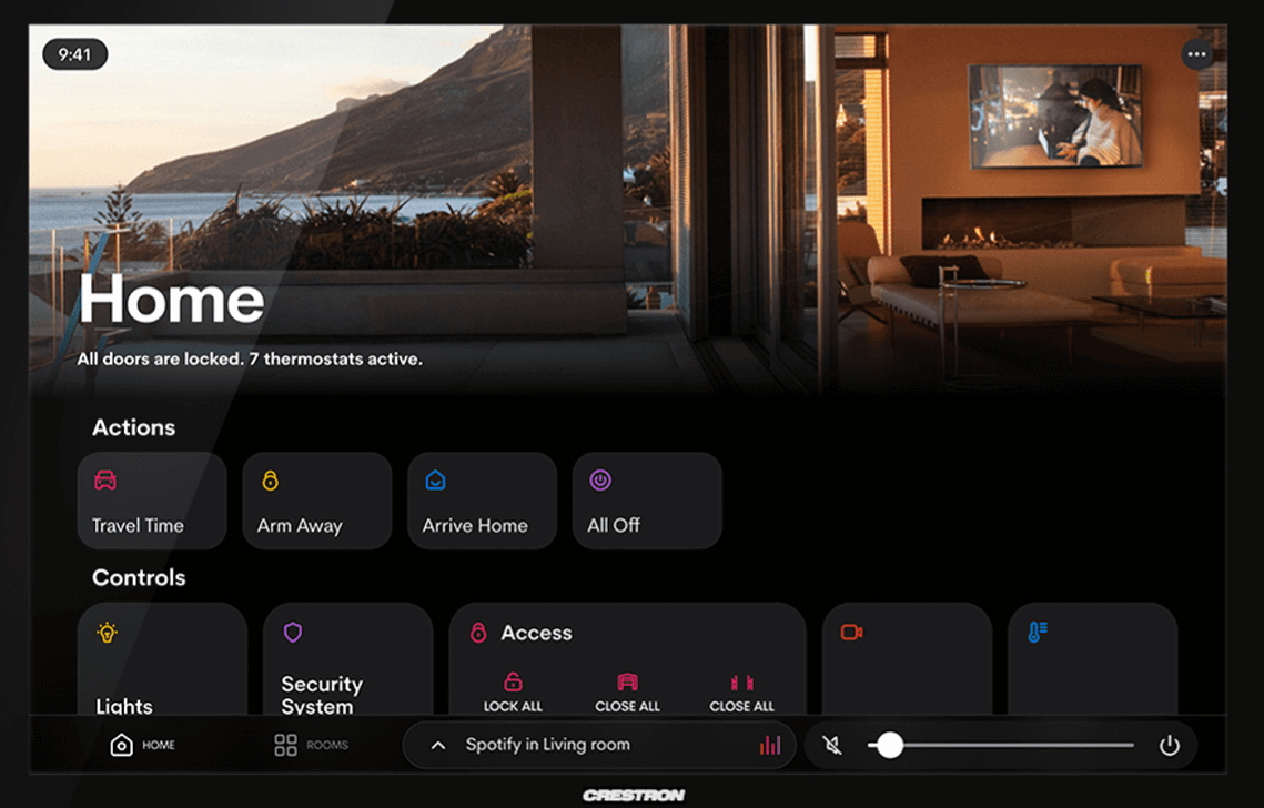 Crestron Home Interface